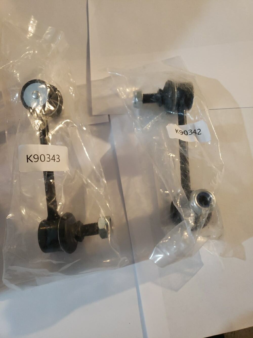 2Pc Rear Sway Bar Link Kit K90342 K90343 Fits 1998-08 Honda Accord TL TSX CL